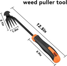 Weed Puller Tool,Portable Garden Hand Tool for Weed Removal,2026 New Garden Weeder Tool Stainless Steel Hand Weeder Tool
