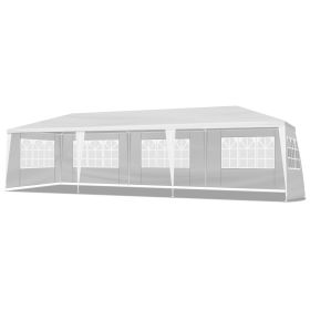 3*9m 5-Sided Iron PE Cloth Spiral Pipe Pergola