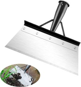Multifunctional Outdoor Garden Shovel, Stainless Steel Garden Cleaning Shovel, Garden Scraper for Weeds and Moss,Farm Weeding Remover Tool