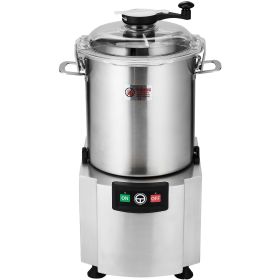 Food Processor & Vegetable Chopper, 19 Quart Food-Grade Stainless Steel Food Processor Chopper with S-Curve Blade and Scraper