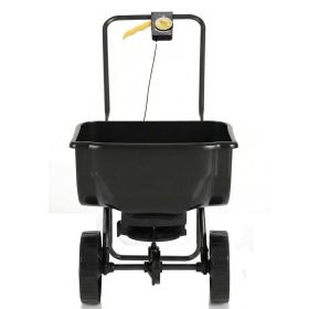 Broadcast Spreader, 70LBS Capacity, Walk-Behind Push Spreader, 15-Level Adjustment, 8 in All Terrain Pneumatic Tires, Lawn Spreaders with Hopper