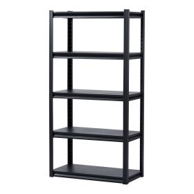 Storage Shelves, 2000 lbs, 5 Tier Garage Storage Shelving, 16" D x 32" W x 63" H Adjustable Metal Shelves for Garage Shelves Utility Rack Shelf